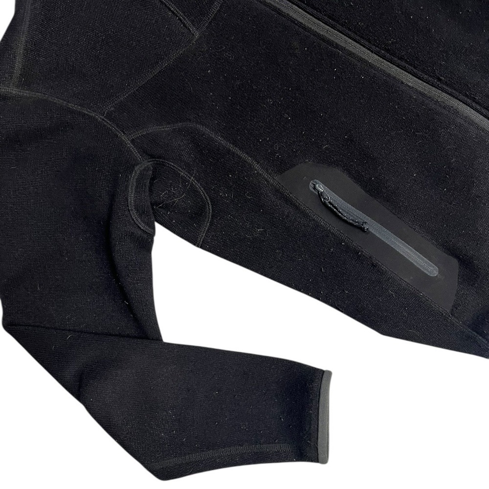 Arcteryx Womens L Black Delta SV Full Zip Fleece Jacket Made in Canada CA 34438 - Picture 6 of 8